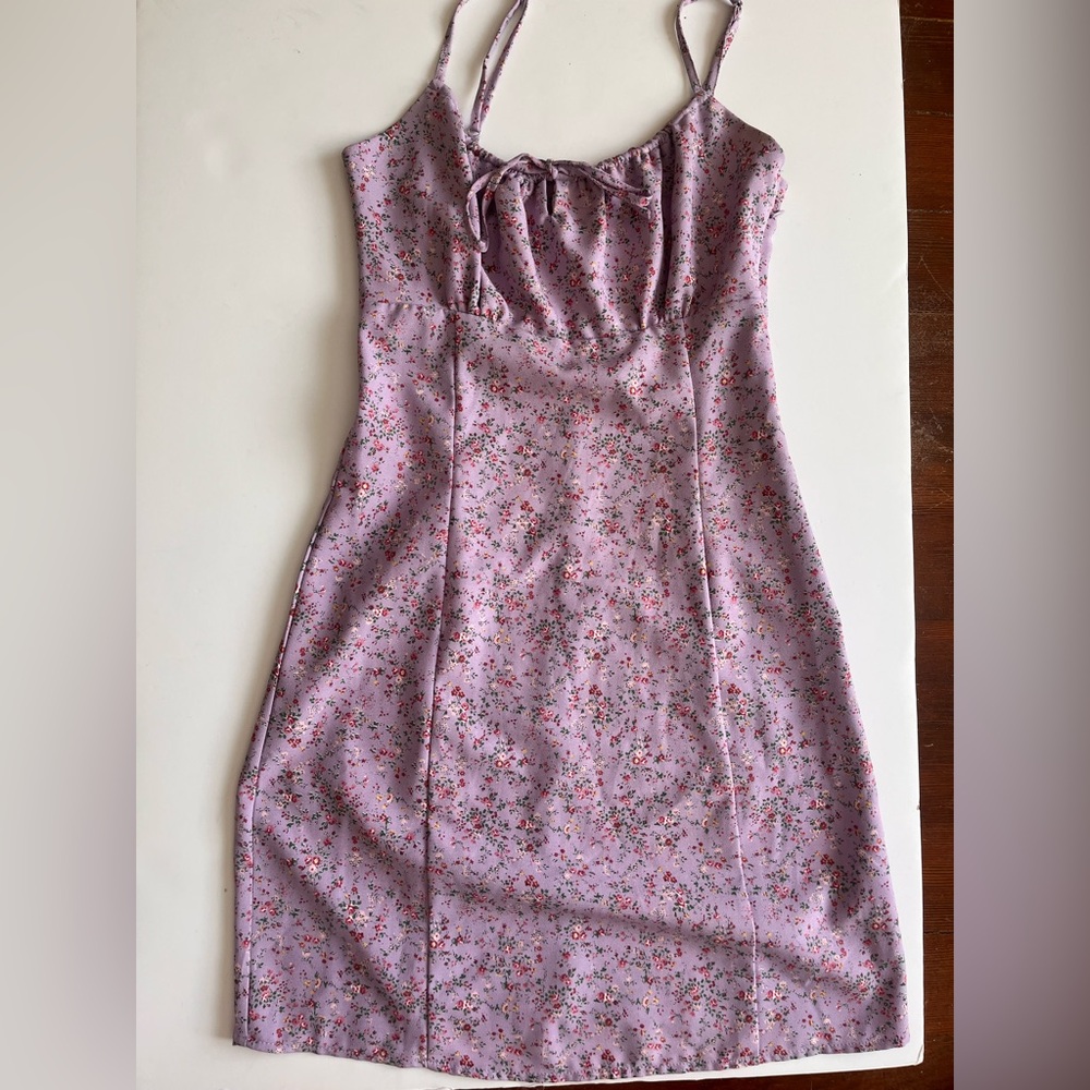 Rare brandy Melville purple floral Jennifer dress